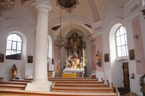 Neuhausens St. Agatha von 1752. 