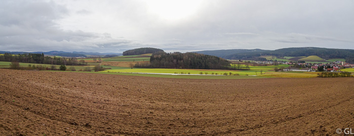 Panoramablick über Altendorf.