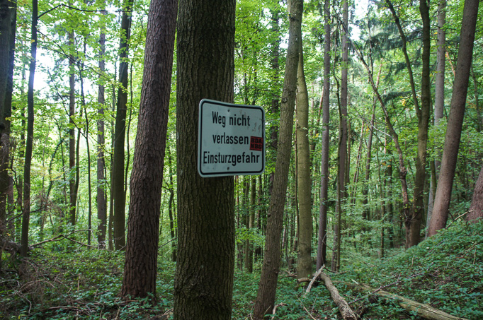 Klingt gefährlich. Wir sind im Karstland.