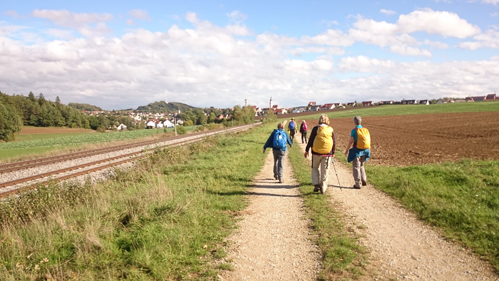 Wir waren auf Herbststurm mit Orkanböen, Blitzen und Überflutung eingestellt. Und jetzt Sonne?! Wir werden uns über Fabienne beschweren!