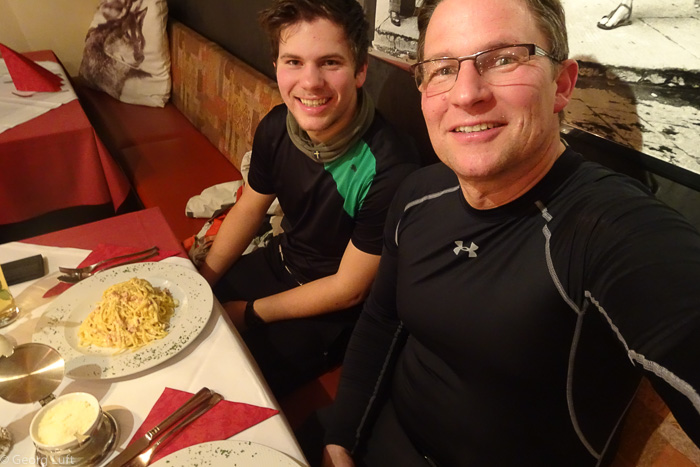 Jahhhhhh! Das pasta sehr gut! Italien gibt verlorene Energie zurück.