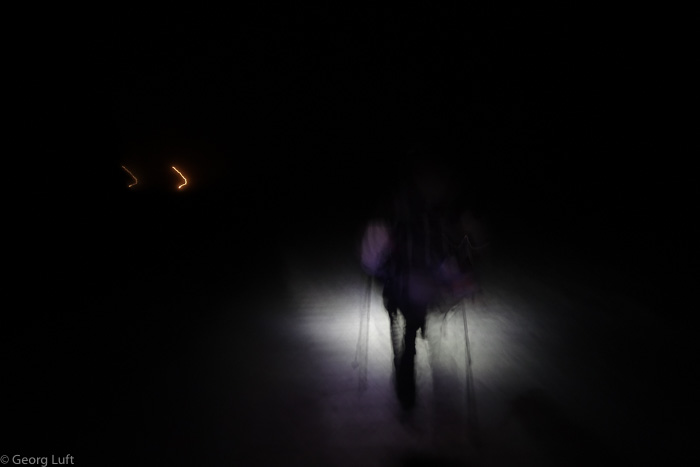 Der Weg durch den Wald ist uns zu umständlich. Wir nehmen die Fuchsenabfahrt. 