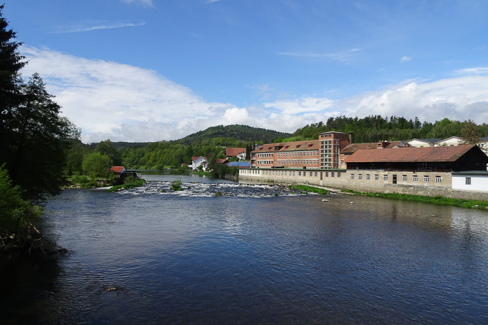 Ausgangspunkt unserer Wanderung: Chamerau
