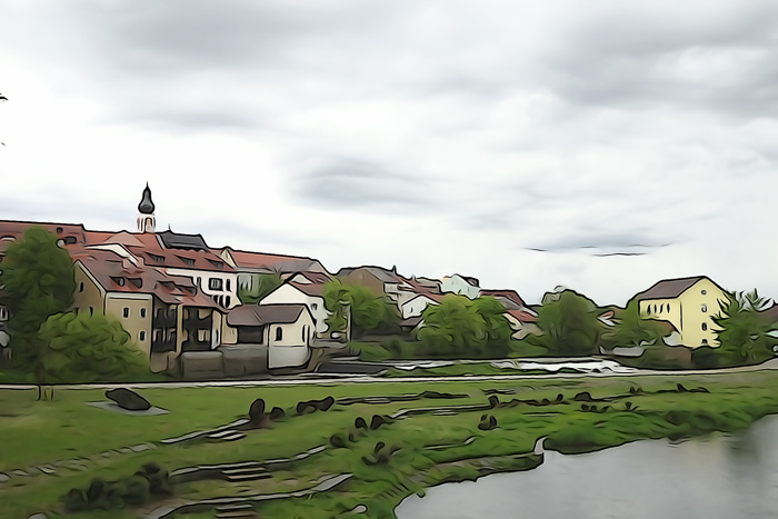 Mit dem Effektfilter ist Cham noch schöner.