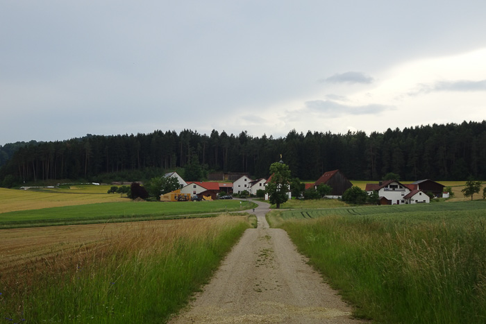 Frankenhof, das Ende der Oberpfalz rückt näher.