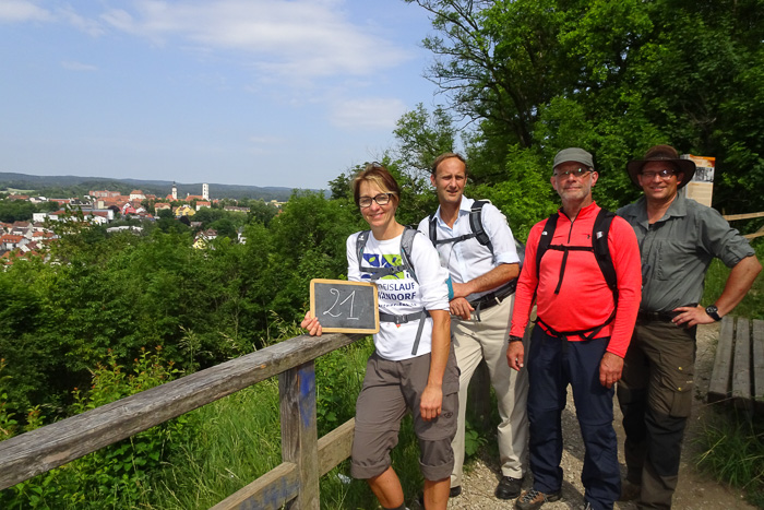 Da machen wir doch gerne gleich noch ein Foto für die Chronologie. Und alle halten durch.