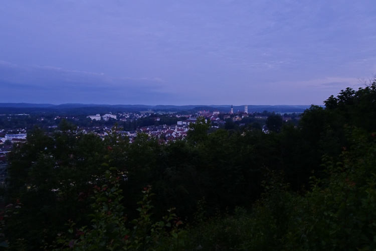 In Sulzbach-Rosenberg schläft man noch fleißig.