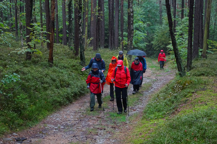 Weiter geht's unter guten Gesprächen.