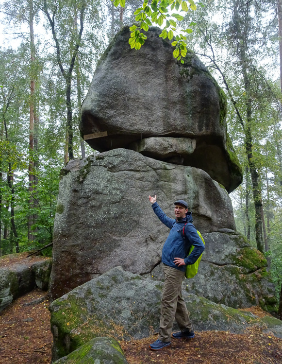 Wir werden vom Chef persönlich begrüßt! :-)