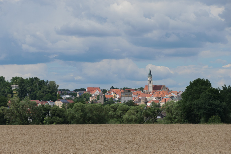 Hinter Nabburg verlassen wir die Zivlisation.