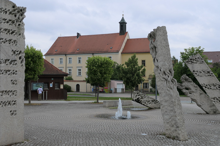 Neunburg vorm Wald. Der alte Bahnhof.