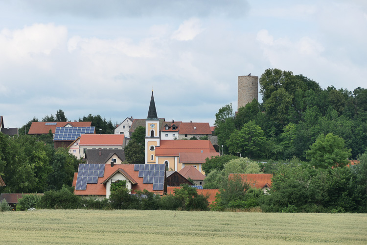 Thanstein war für uns nur Raststation. Es zieht uns weiter.