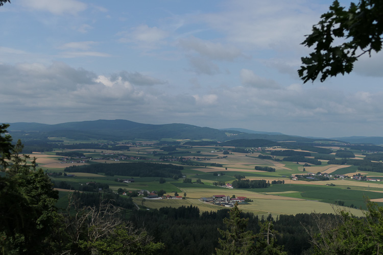 Jetzt endlich sehen wir den Signalberg einmal.