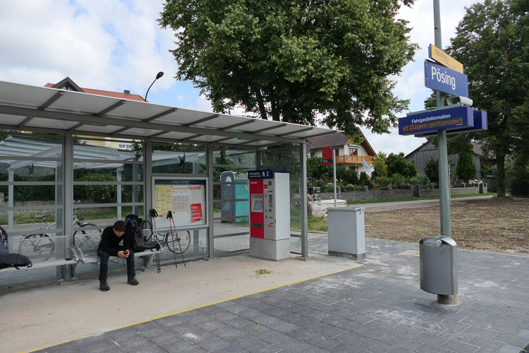 Pösing, Sonntag 10:48, 70 km, doch etwas mehr als gedacht.
