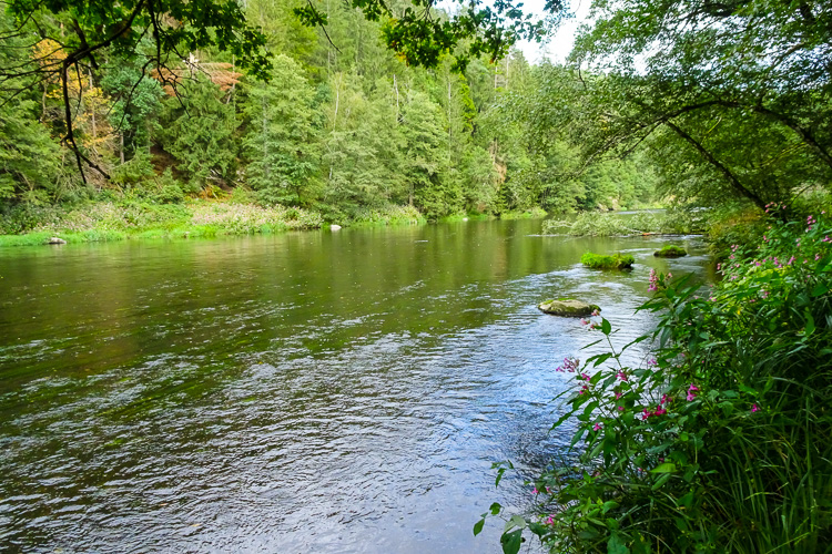 Überhaupt ist hier alles im Fluß.