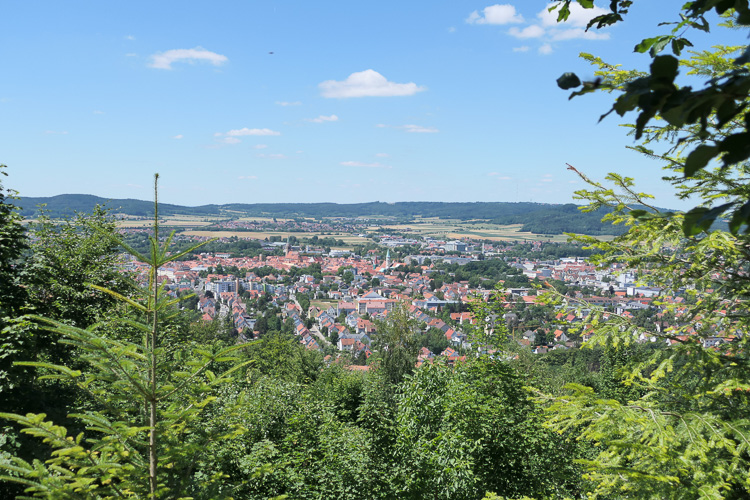 Aber alle werden mit einem fantastischen Ausblick auf die Zeugenberge Neumarkts belohnt!