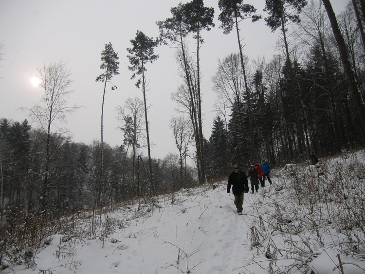 Das Gehen war damals nicht ganz einfach.