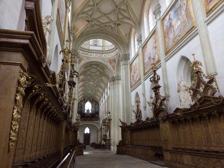 Die ehemalige Benediktinerabtei ist heute ein Kulturdenkmal Tschechiens.