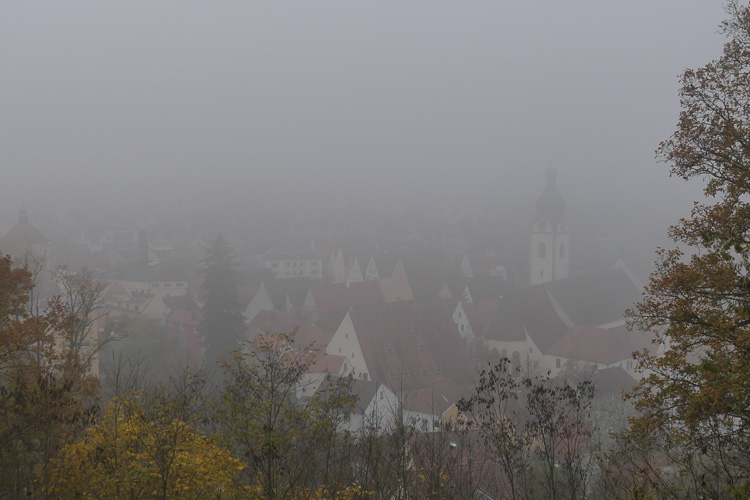 So stellt man sich das perfekte Wetter für eine Novemberwanderung vor.