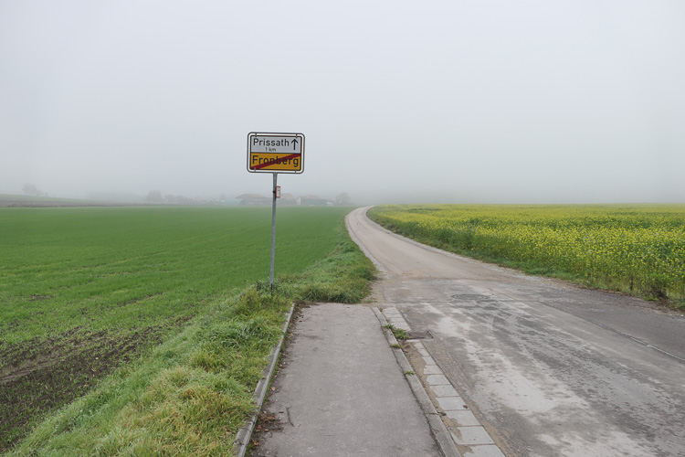 Dann geht's hinaus nach Prissath.