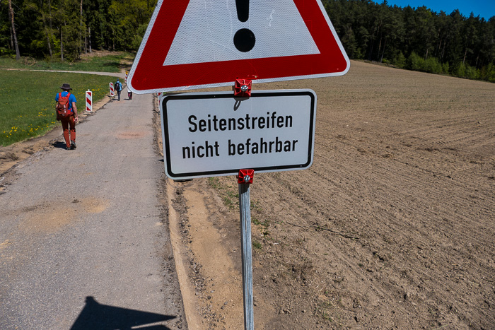 Weiter geht's.