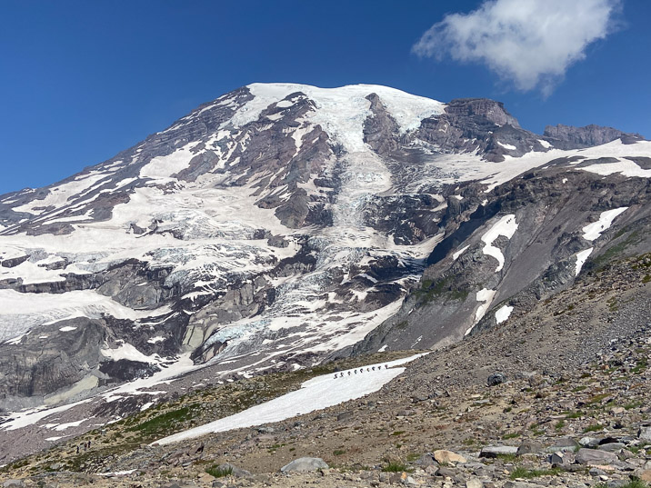 May I introduce you to Mount Rainier? It looks much more impressive in real life, though!