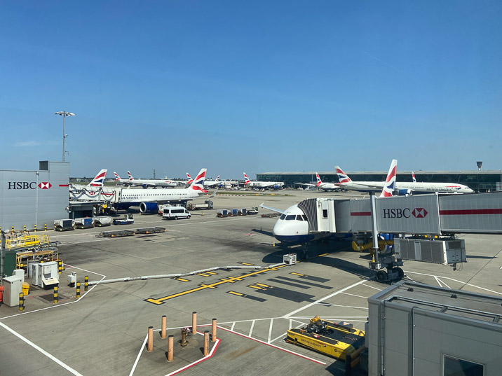 In Heathrow we change planes, not plans. 