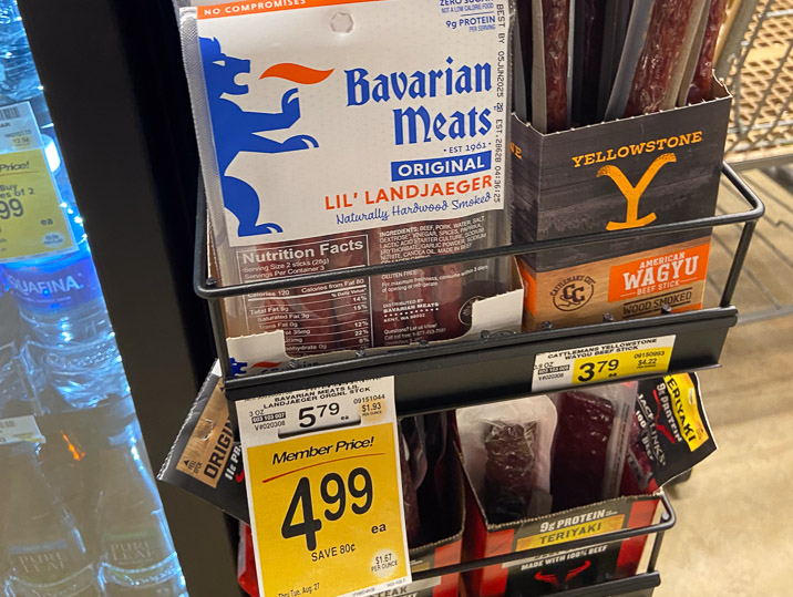 Bavaria seems to be omnipresent, even at Saveways.