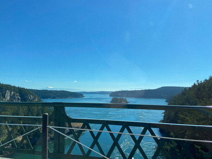 We take a little detour to Deception Pass and Bridge.