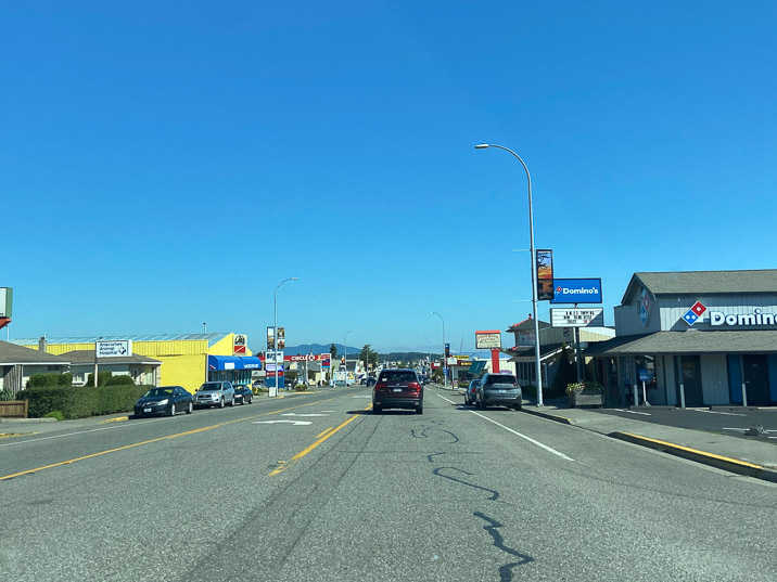 It starts from Anacortes.