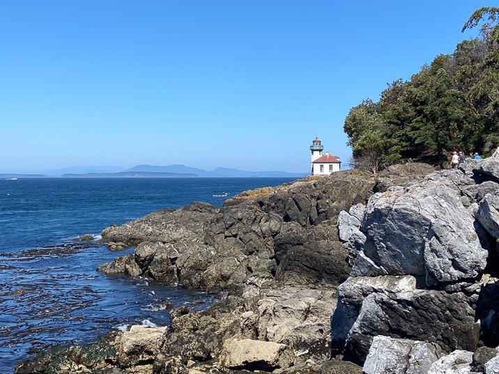 Next item on our agenda: Lime Kiln Point Lighthouse.