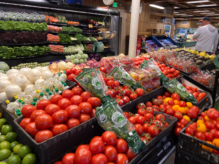 This is inside King's Market. 