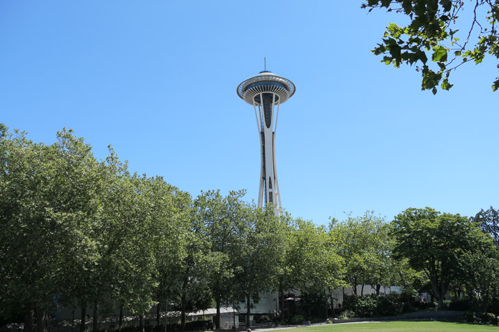 So we move on to the Space Needle. It also dates back to 1962.
