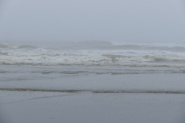 The next morning is even foggier.