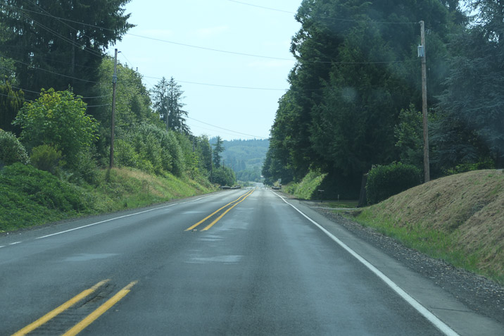 Ridin' on famous Highway 101. 