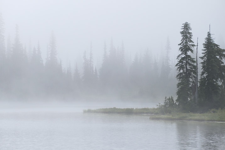 Very last Reflection Lake view.