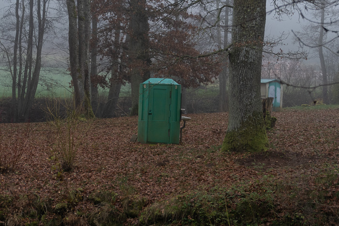 Privatklo auf Laberinsel. 