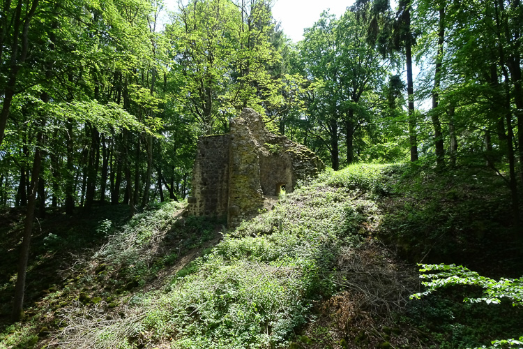 Die Anlage war in harmonisches Grün gebettet.