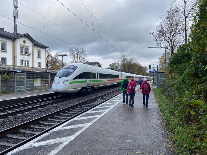 Für uns geht's nach Hause.