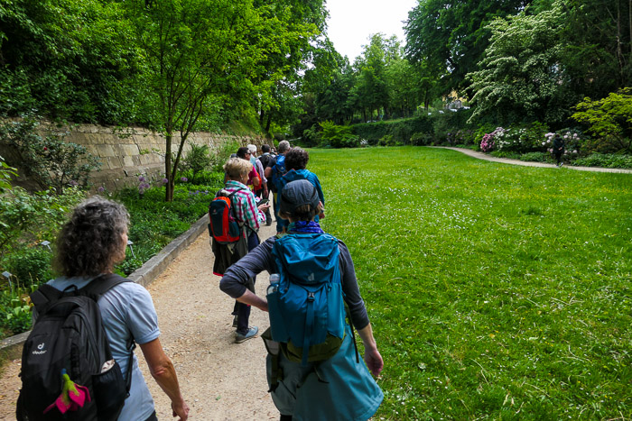 Erstmals seit 11 Jahren wandern wir im Herzen Regensburgs. Herzogspark übrigens. ENDE