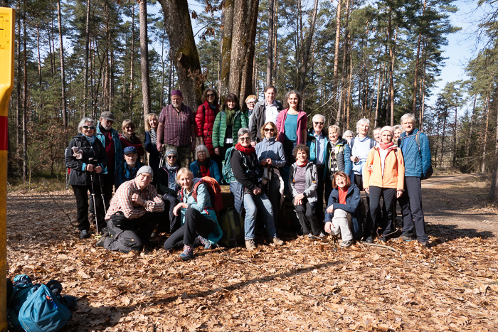 Heute 30 Wanderer. Rekord.