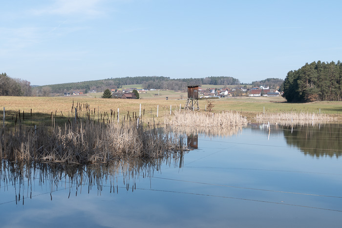 Bei Windmais öffnet sich das Gelände - aber nur kurz.