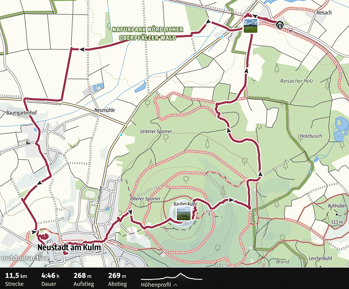 11,5 Kilometer. (@ outdooractive9