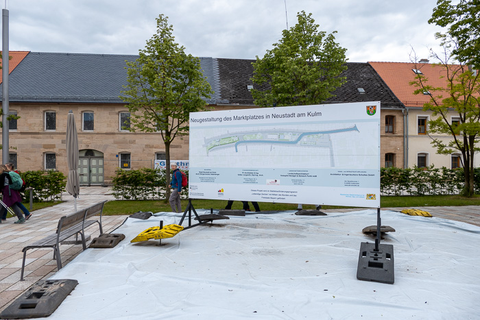 Seit 2011 zoffen sich die Bürger von Neustadt wegen der Neugestaltung des Marktplatzes. 